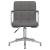 Scaun de birou pivotant, gri închis, material textil GartenMobel Dekor