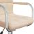 Scaun de birou pivotant, crem, material textil GartenMobel Dekor