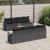 Set de canapele pentru grădină cu pernă 9 pcs Negru poliratan GartenMobel Dekor