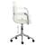 Scaun de birou rotativ, alb, piele ecologică GartenMobel Dekor