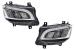 Faruri Full LED Mercedes Sprinter W907 Halogen (2019-2023) Negru Performance AutoTuning