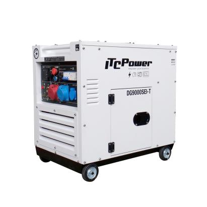 Generator diesel inverter trifazat ITC Power DG9000SEi-T, 8.1 kVA