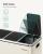 Coș de gunoi reciclare SONGMICS 3 compartimente 3x18L, soft close, bej