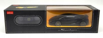Masina cu telecomanda Lamborghini Superleggera neagra, scara 1:24