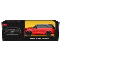 Masina cu telecomanda Range Rover Sport SV rosie, scara 1:24