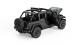 Masinuta metalica Jeep Wrangler Rubicon 4xe neagra, scara 1:32