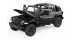 Masinuta metalica Jeep Wrangler Rubicon 4xe neagra, scara 1:32