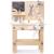 Banc de lucru din lemn pentru copii cu unelte incluse, 45x26x67 cm