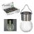 Lampa solara LED pentru exterior, model bec clasic, IP44, 6 cm, lumina calda