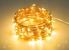 Ghirlandă luminoasă solară liniară cu 100 LED-uri, 1,5 m, IP44