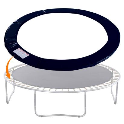 Protectie arcuri pentru trambulina 366 cm, PVC rezistent, negru