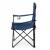 Scaun pliabil pentru camping si pescuit Sersimo, cu suport pahar, albastru