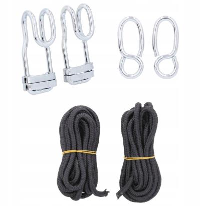 Set montare pentru hamac și leagăn, 6 piese, sarcină maximă 200 kg