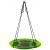 Leagan cuib Sersimo G-Line 100 cm, inaltime reglabila, 150 kg, verde-negru