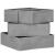 Set 4 organizatoare pentru sertar Sersimo, gri, pentru sosete si lenjerie
