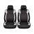Set huse scaune auto Premium, model DIAMOND Core, design Sportiv,  universale, ergonomice, Piele Ecologica Matlasata, culoare Negru/Gri FAVLine Selection
