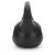 Kettlebell fitness 2 kg cu invelis ABS rezistent, maner ergonomic, negru