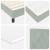 Pat cu arcuri cu headboard Gri deschis 200 x 90 cm Catifea GartenMobel Dekor