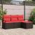 Set de canapea 4 pcs Maro poliratan GartenMobel Dekor