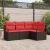 Set de canapea 4 pcs Maro poliratan GartenMobel Dekor