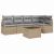 Set de canapea 6 pcs Bej poliratan GartenMobel Dekor