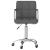 Scaun de birou pivotant, gri închis, material textil GartenMobel Dekor