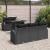 Set de canapele pentru grădină cu pernă 6 pcs Negru poliratan GartenMobel Dekor