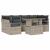 Set de canapele pentru grădină 7 pcs Gri deschis poliratan GartenMobel Dekor