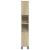 Set mobilier de baie, 3 piese, stejar sonoma, lemn prelucrat GartenMobel Dekor