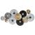 Decoratiune de perete Atmosphera Ivo din metal multicolor, 134x68 cm