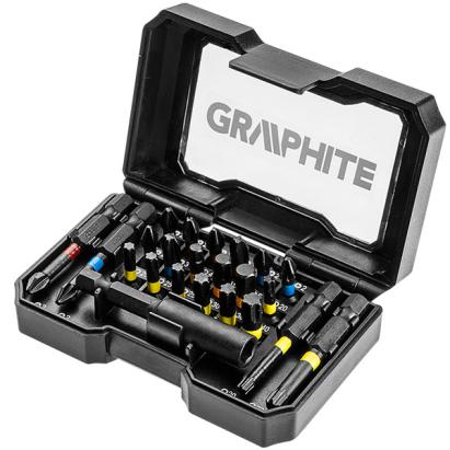 Set biti graphite 56H612 HardWork ToolsRange