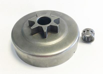 Oală ambreiaj cu steluță și colivie 3/25 7Z pentru Stihl MS 170, 180, 210, 230, 250