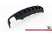 Difuzor Maxton Design potrivit pentru bara spate standard a Audi A4 B8 sedan, break 2007-2011, lac negru Performance AutoTuning