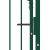 Poartă de gard, Verde 100 x 175 cm Oțel vopsit în pulbere GartenMobel Dekor
