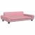 Pat de câini, roz, 100x54x33 cm, catifea GartenMobel Dekor