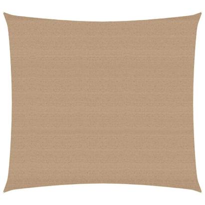 Pânză parasolar, gri taupe, 4 x 4 m, HDPE, 160 g/m² GartenMobel Dekor