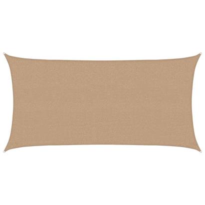 Pânză parasolar, gri taupe, 2,5x5 m, HDPE, 160 g/m² GartenMobel Dekor