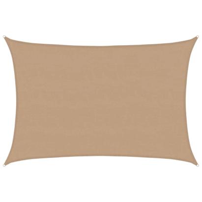 Pânză parasolar, gri taupe, 5x6 m, HDPE, 160 g/m² GartenMobel Dekor