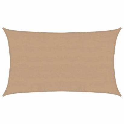 Pânză parasolar, gri taupe, 5x8 m , HDPE, 160 g/m² GartenMobel Dekor