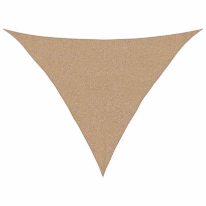 Pânză parasolar, gri taupe, 3x3x4,2 m, HDPE, 160 g/m² GartenMobel Dekor