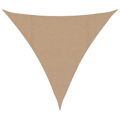 Pânză parasolar, gri taupe, 5x5x5 m, HDPE, 160 g/m² GartenMobel Dekor