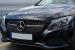 Grilă crom/neagră cu diamant, potrivită pentru Mercedes C-Class W205 sedan, S205 break, C205 coupe 2014-2018 fără deschidere pentru cameră Performance AutoTuning