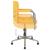 Scaun de birou pivotant, galben muștar, material textil GartenMobel Dekor