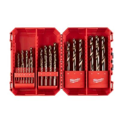 Trusă 25 burghie pentru metal HSS-Co 1-13 mm Milwaukee