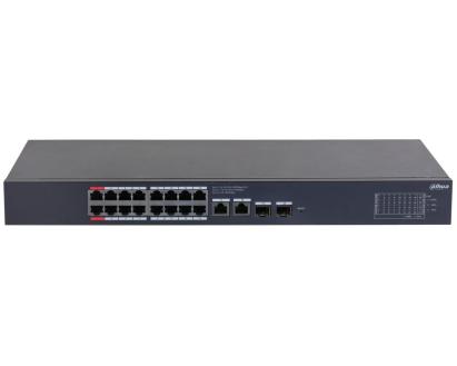 Switch PoE Dahua CS4220-16GT-135 cu 20 porturi si management cloud