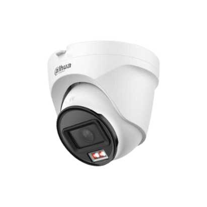 Camera IP Dahua Dome 2MP cu Smart Dual Light, microfon, PoE si IP67