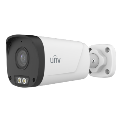 Camera IP Uniview 4MP PoE Dual Light cu microfon, IR 30m, IP67, 4mm