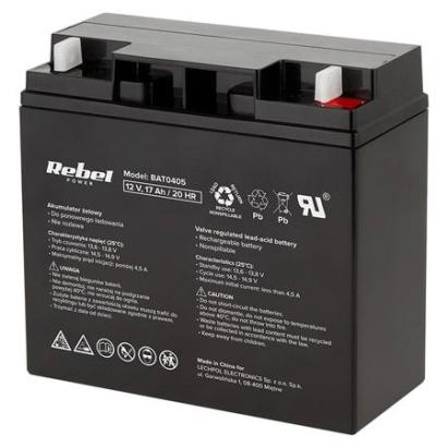 Acumulator stationar AGM VRLA 12V 17Ah Rebel Power BAT0405