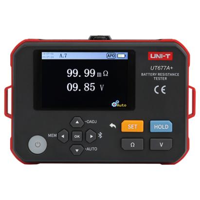 Multimetru digital pentru rezistenta bateriei UNI-T UT677A+ cu USB si Bluetooth
