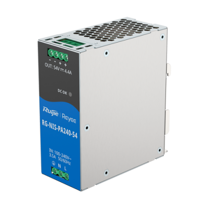 Sursa de alimentare 54V 4.4A 240W pe sina DIN Ruijie Reyee